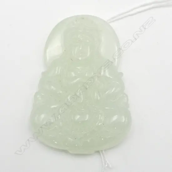 JADEITE BUDDHA PENDANT