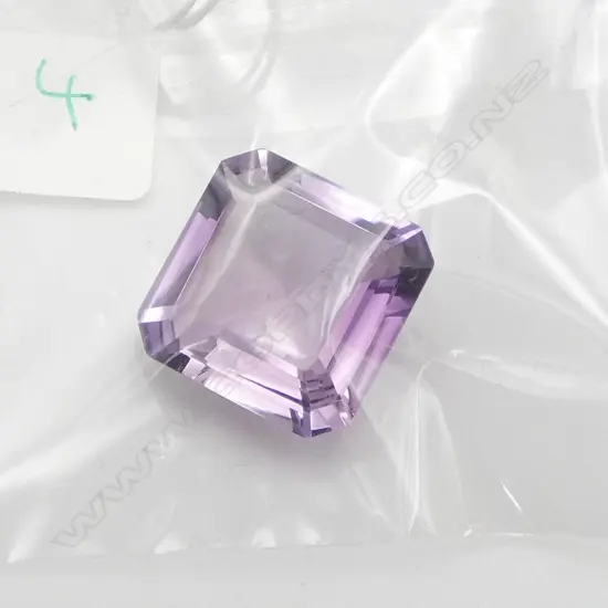 LRG SQUARE CUT AMETHYST