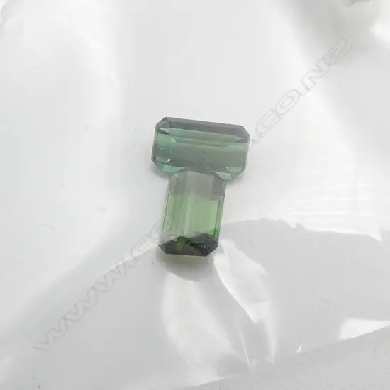 PR GRN TOURMALINE CUT STONES