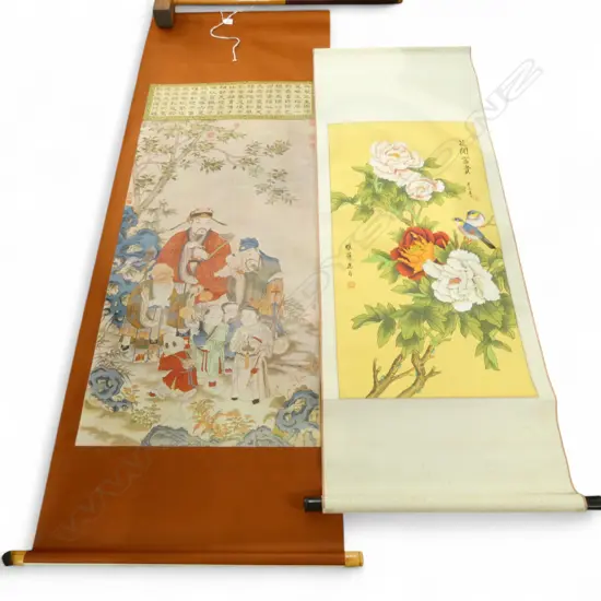 2 ORIENTAL SCROLLS