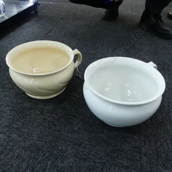 CROWN LYNN POTTIE (SMALL CHIP) & OTHER POTTIE W.270mm