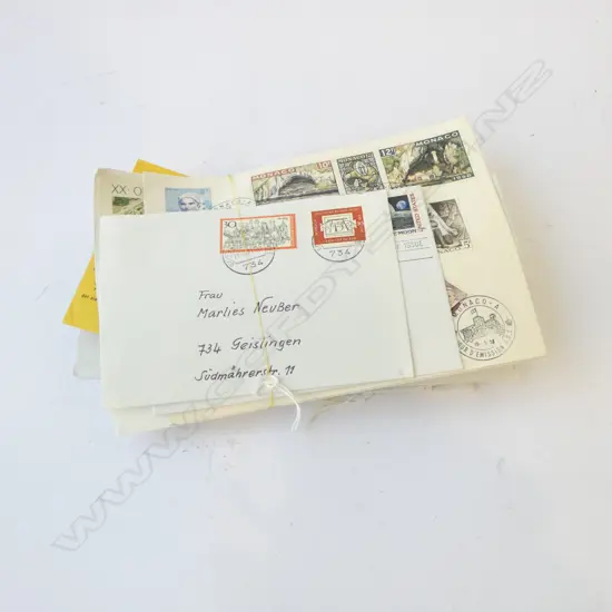 ASST. STAMPS & ENVELOPS OF MOSTLY 1972 MUNICH OLYMPICS