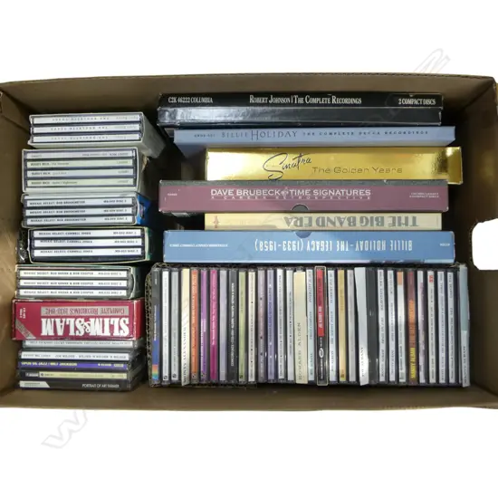 ASST JAZZ CDS INCLUDIND SOME BOX SETS  Provenance: Ex Collection Wellington Choy