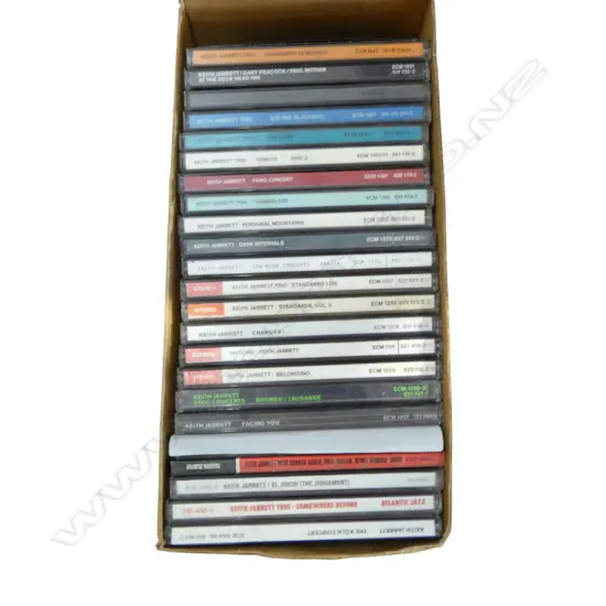 APPROX 23 KEITH JARRET JAZZ CDS  Provenance: Ex Collection Wellington Choy