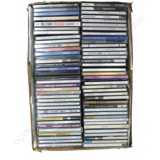 LOT ASST JAZZ CDS BILL EVANS ETC Provenance: Ex Collection Wellington Choy