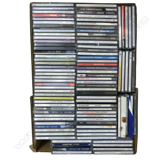 LOT ASST JAZZ CDS THELONIOUS MONK ETC Provenance: Ex Collection Wellington Choy