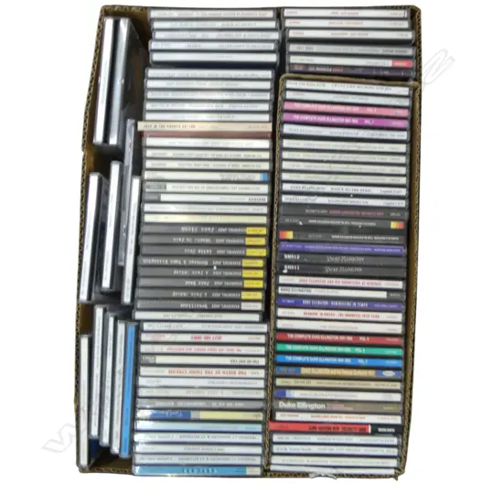 LOT ASST JAZZ CDS VARIOUS ARTISTS Provenance: Ex Collection Wellington Choy