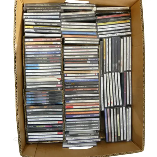 LOT ASST JAZZ CDS L ARMSTRONG ETC Provenance: Ex Collection Wellington Choy