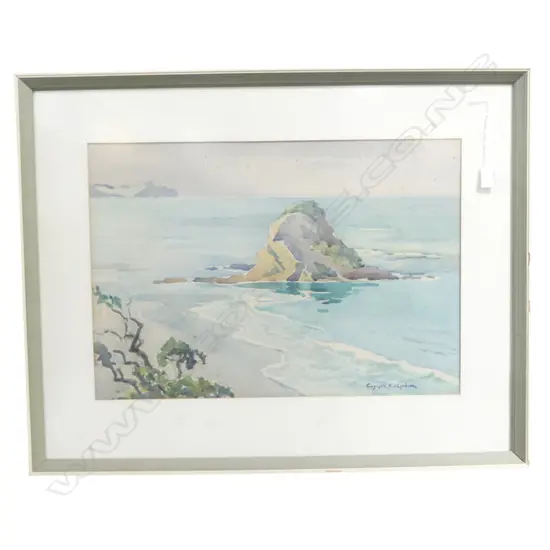 GWYNETH RICHARDSON, COASTAL WC 375x540mm FOXING