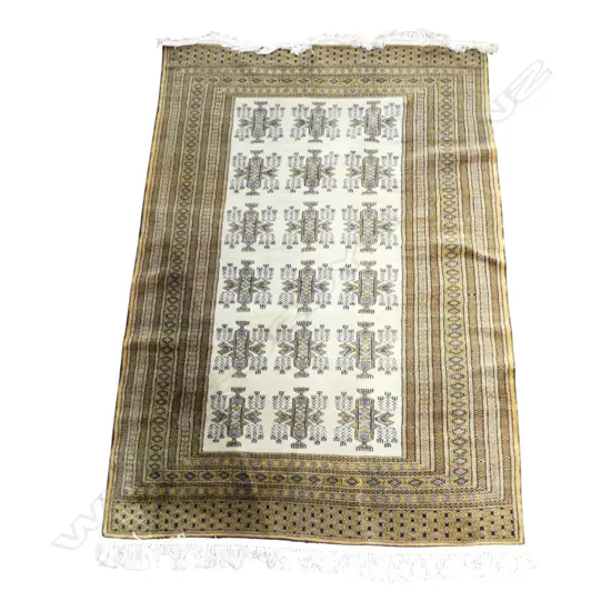 HAND KNOTTED WOOL PILE RUG 1770x1240mm