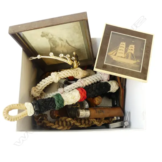 SMALL BOX TOMMY DOYLE ROPEWORK & COLLECTABES