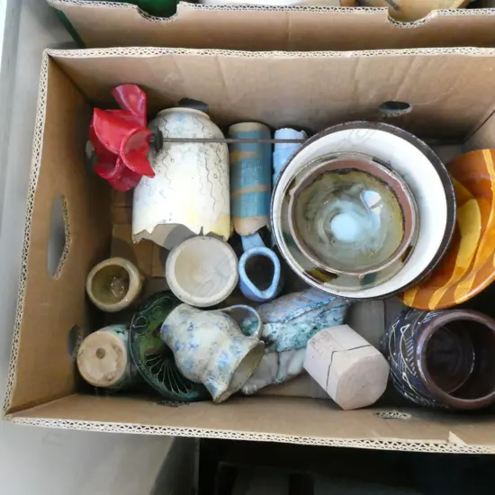 ASST. STUDIO POTTERY ETC