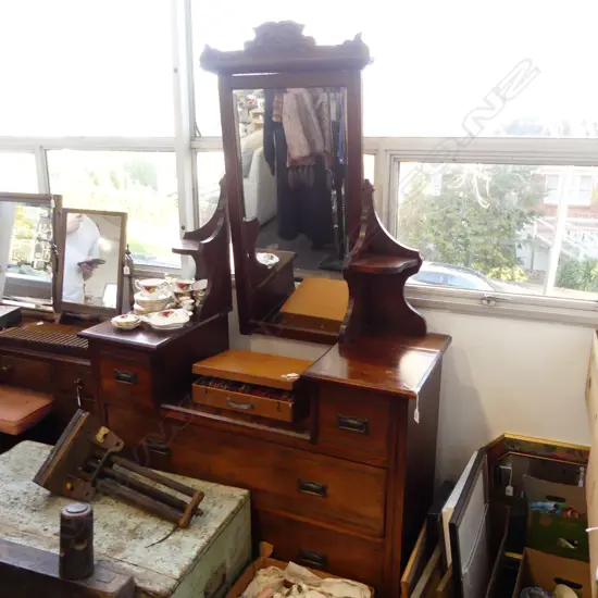 EDWARDIAN DRESSER W.1220mm BORER