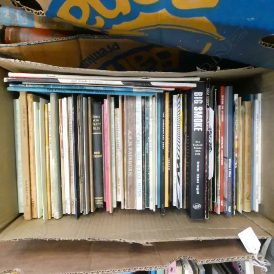 ASST. N.Z. POETRY BOOKS many signed by poets