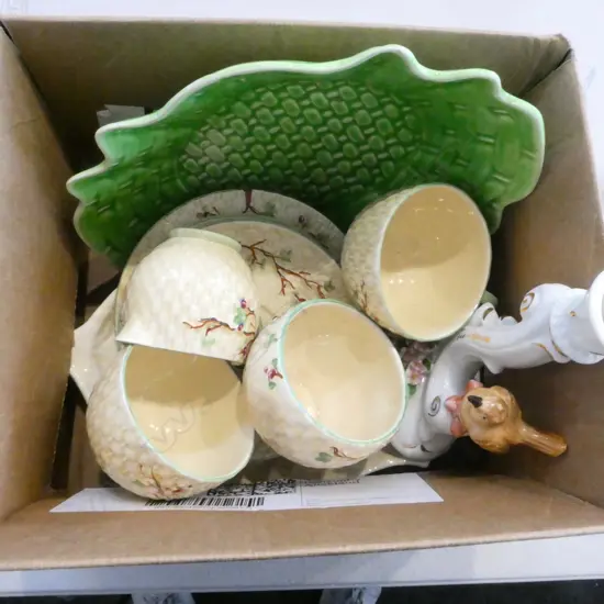 7P PCES CROWN DEVON BUDGIE CHINA etc