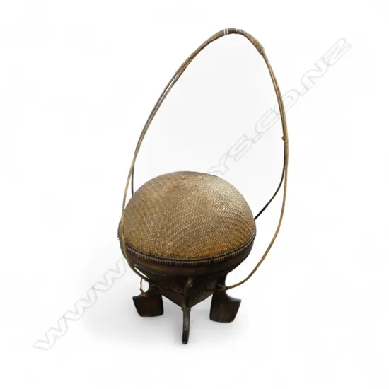 WOVEN BASKET/CONTAINER H.850mm