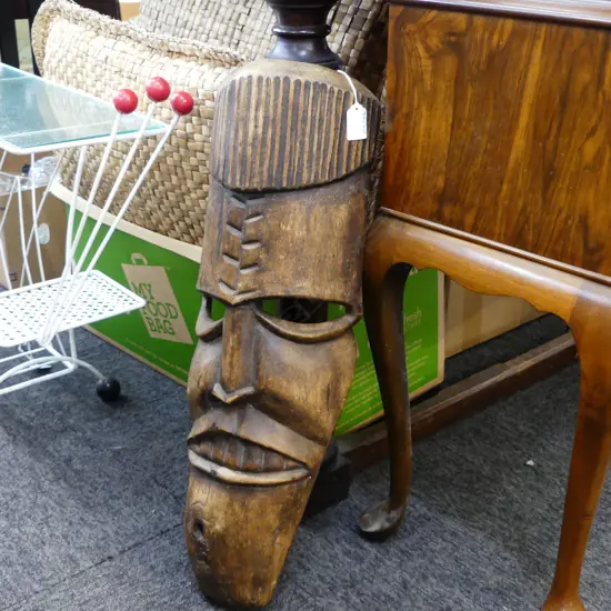 LARGE TIKI MASK H.620mm