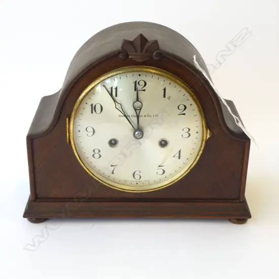 MANTEL CLOCK “STEWART DAWSON” RETAILER