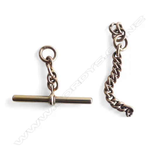 c1900 T - BAR & CHAIN testing as plated ?