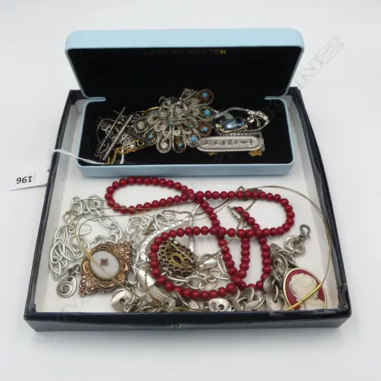 ASST. COSTUME/SILVER JEWELLERY 