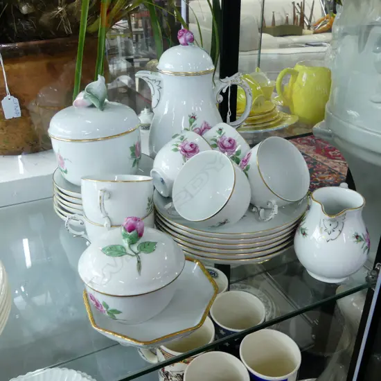 6 PLACE FORSTENBERG GERMAN TEA SERVICE