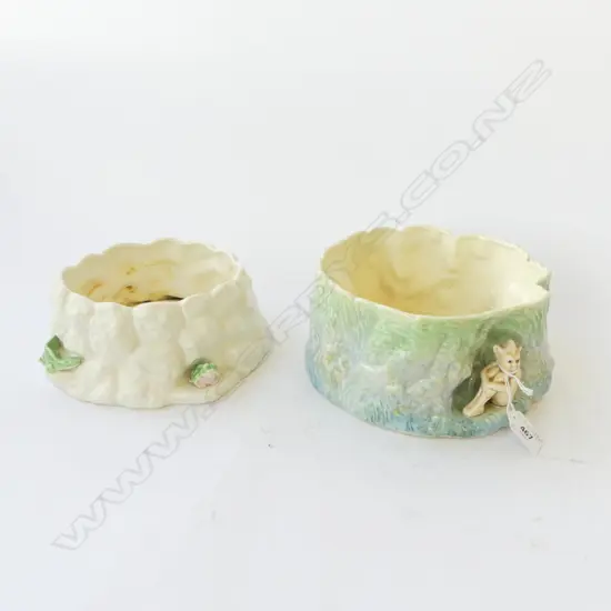 2 BOWLS; SYLVAC #1514 220mm dia & FALCON WARE 