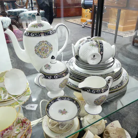 ASST. WEDGWOOD 'RUNNYMEDE' CHINA INCLUDING TEA SET