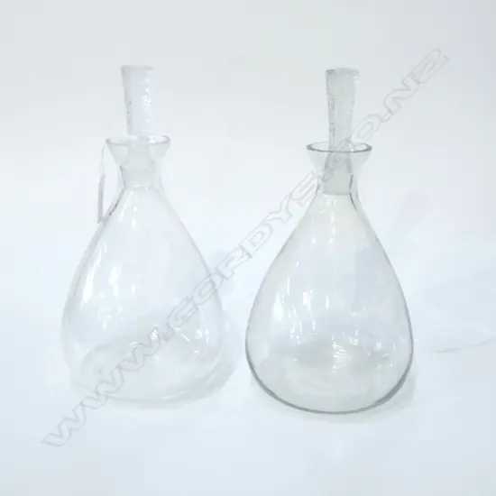 PR LALIQUE DECANTERS H.245mm - 1 stopper minor chips