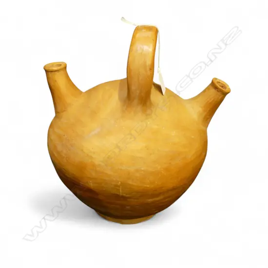 CLAY POT w. 2 SPOUTS H.340mm