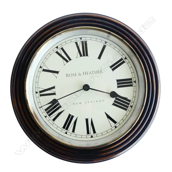 ROSE & HEATHER WALL CLOCK Dia.360mm