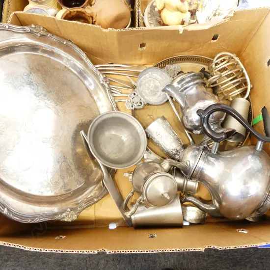 ASST. PEWTER, E/P, ETC