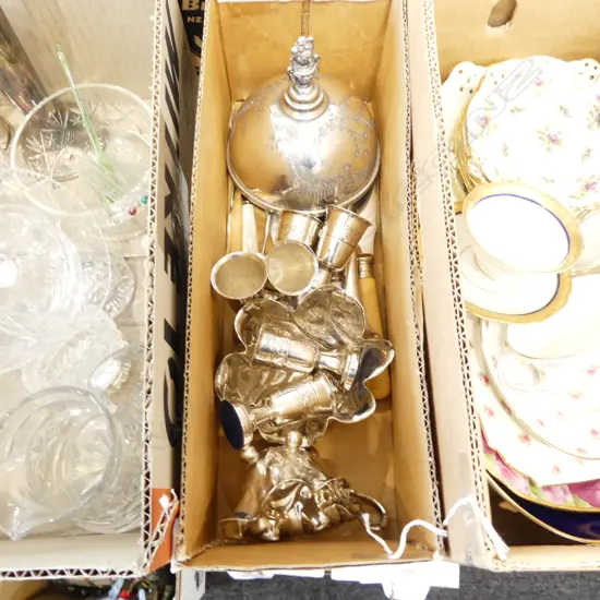 ASST. E/P & CUTLERY INCLUDING FISH SLICE SET