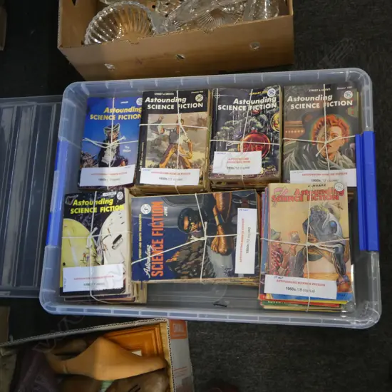 87 'ASTOUNDING SCIENCE FICTION' UK EDITIONS 1950-1960