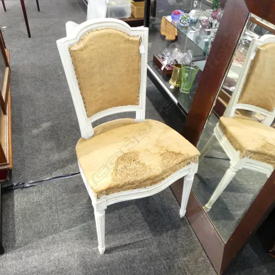 FRENCH CHAIR cushion worn