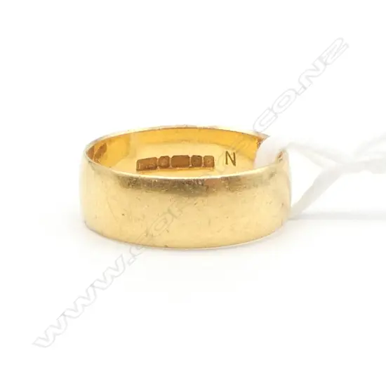 22CT WEDDER, 5.1gms SIZE M