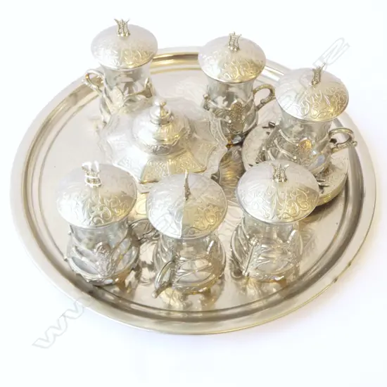   PERSIAN COFFEE SERVICE Dia.340mm