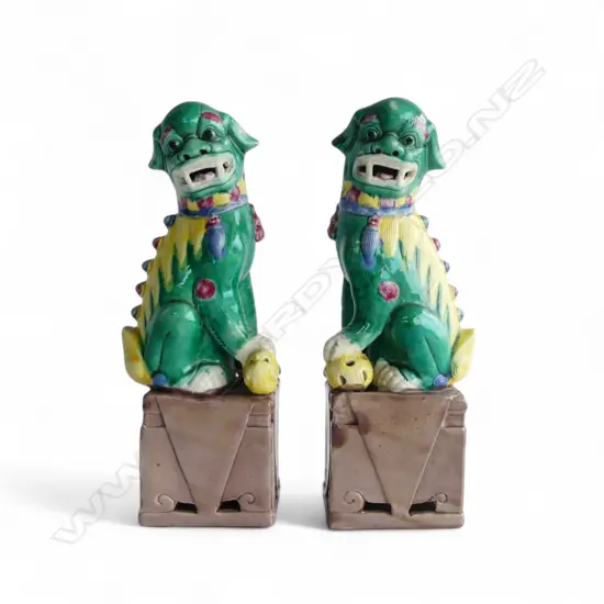 PR FOO DOGS H.245mm 1 REPAIRED