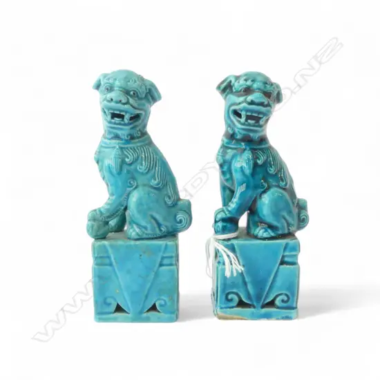 PAIR FOO DOGS H.110mm