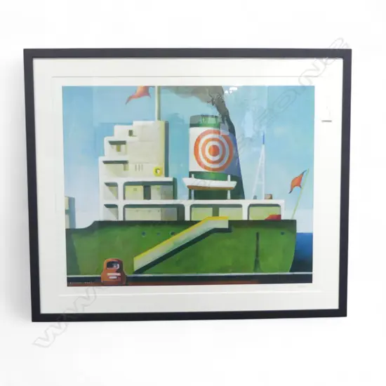 CHARLES TOLE 'KAISEI MARU' PRINT 47/500 520x640mm