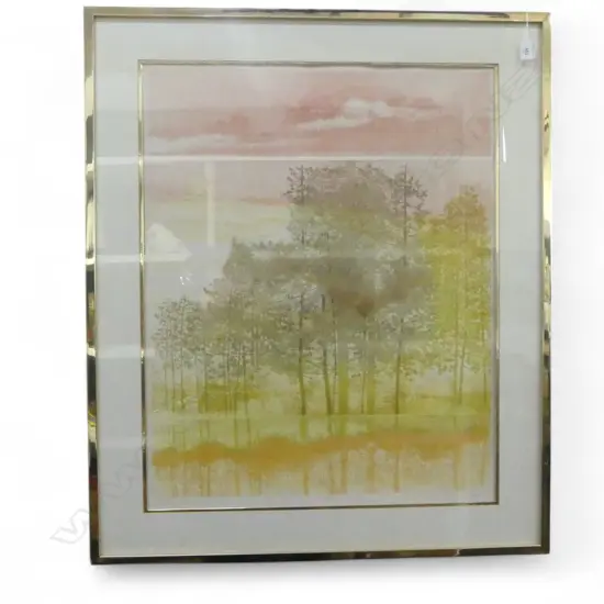 R. GRAEME, MORNING SUN, PRINT Ed.148/200, 780x610mm