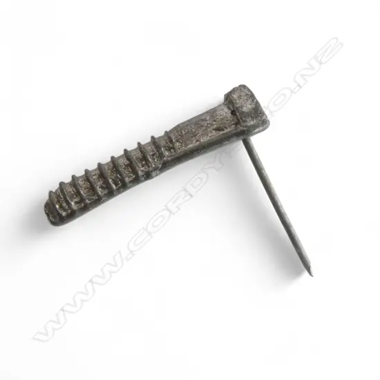 JEFF THOMSON CAST LEAD BOLT WALL SCULPTURE H. 80MM