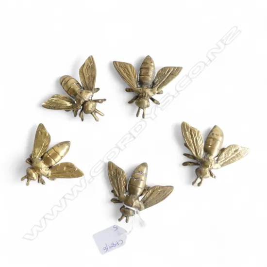 5 BRASS BEES L.65mm