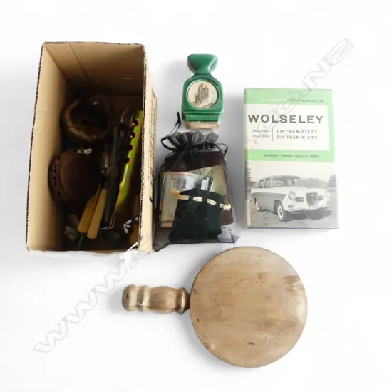 5 PR IVORINE 'BONE' E/P CUTLERY & OTHER COLLECTABLES