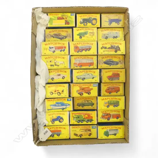 27 MATCHBOX CARS, BOXED