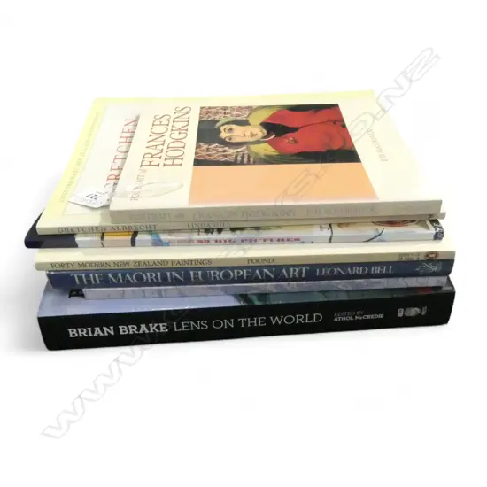 7 NZ ART BOOKS; BRIAN BRAKE ETC