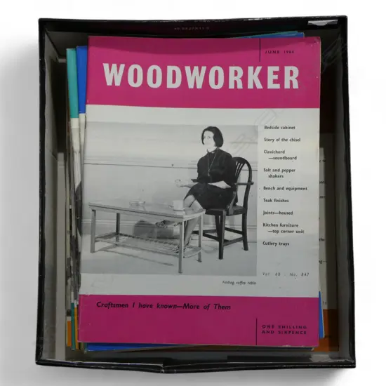 1960s WOODWORKER MAGAZINES