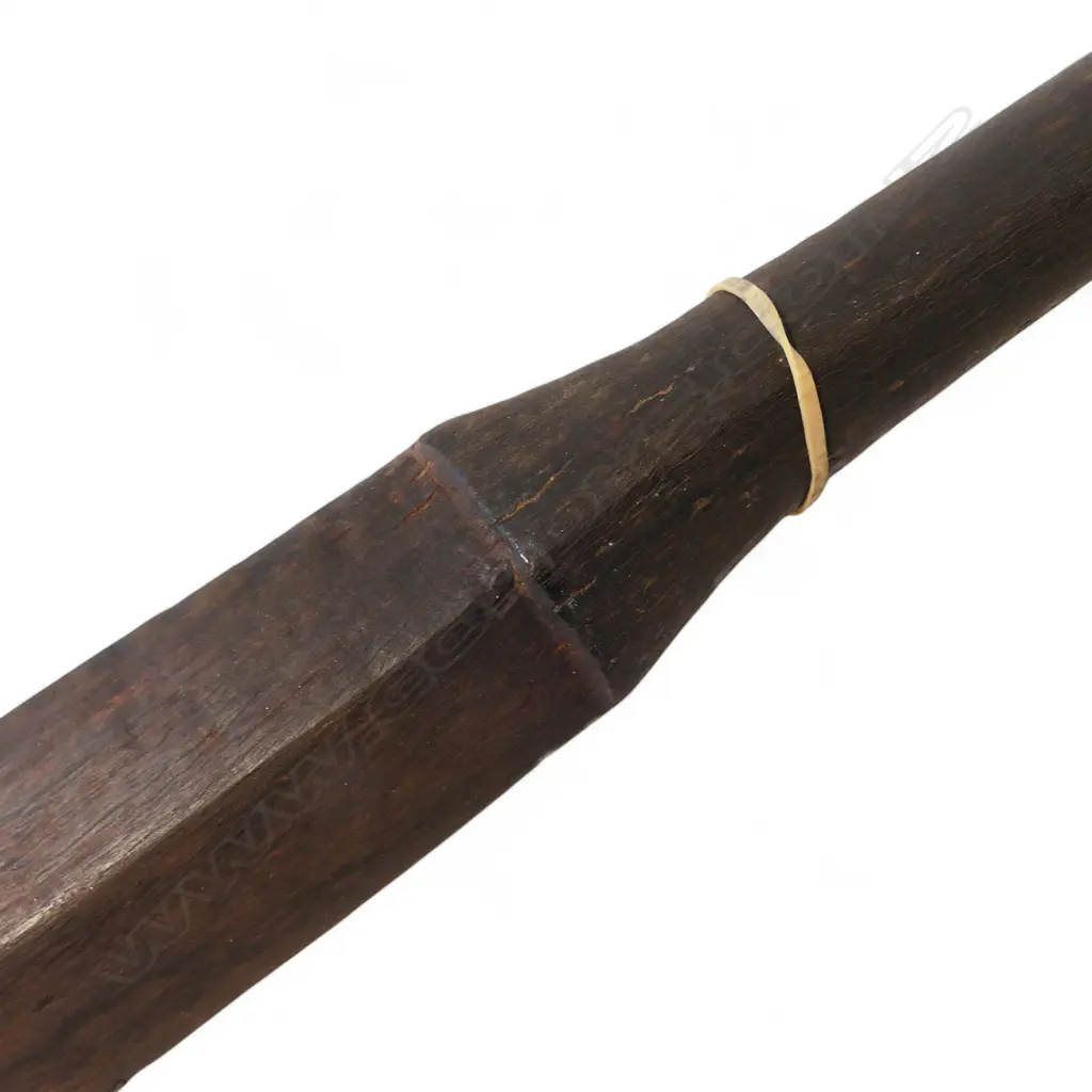 OLD PACIFIC ISLAND? LONG CLUB L.1145mm DIAMOND SECTION BLADE, 19thC OR EARLIER Image 1++