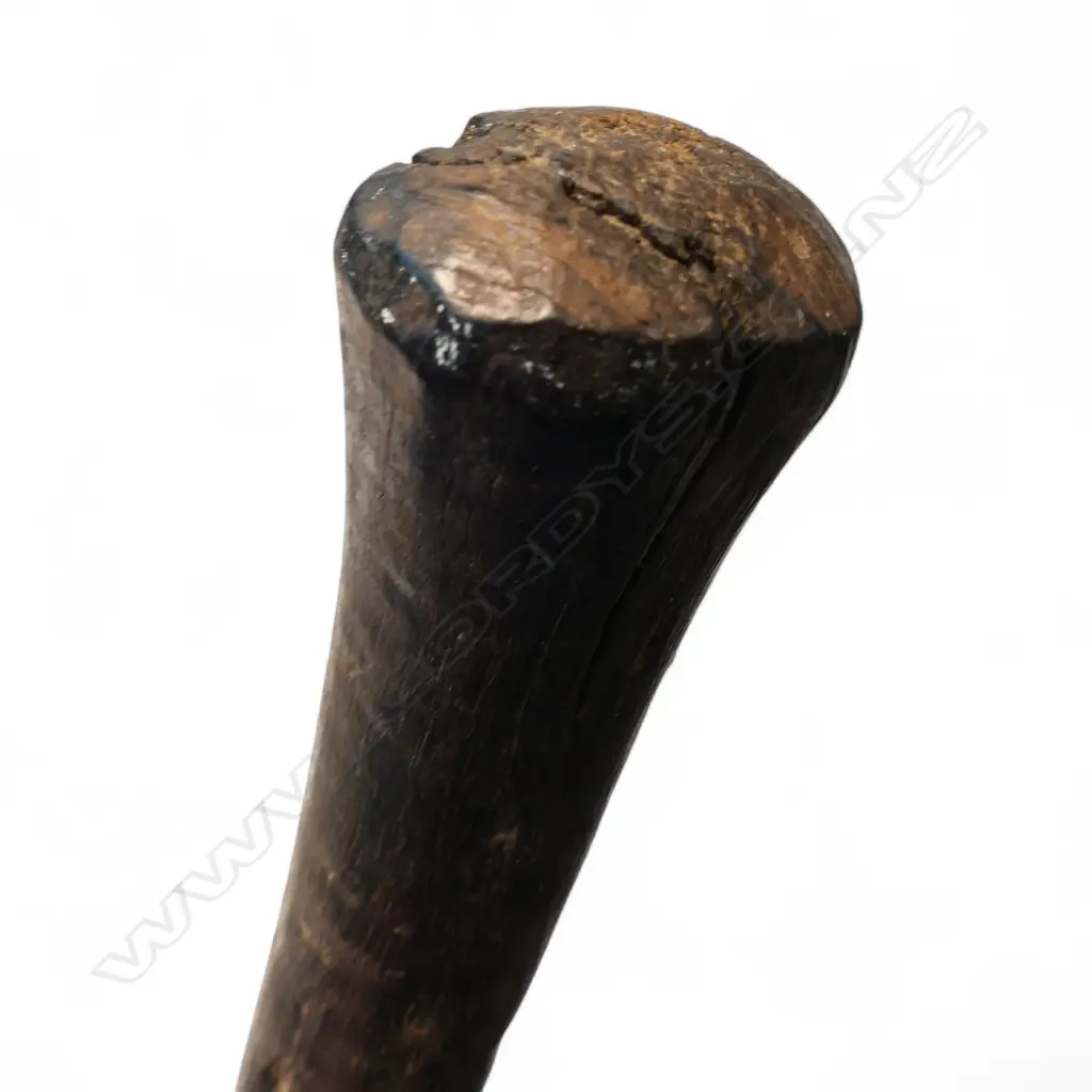 OLD PACIFIC ISLAND? LONG CLUB L.1145mm DIAMOND SECTION BLADE, 19thC OR EARLIER Image 1++