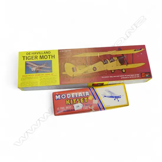 TWO VINTAGE BOXED KITSET MODEL AIRCRAFT