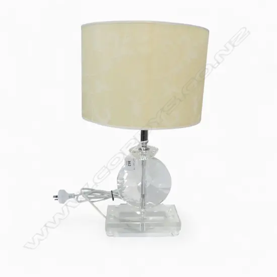 CRYSTAL BASE SIDE LAMP H430mm